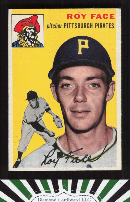 1954 Topps #87 Roy Face EXMT+ e, front