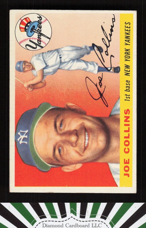 1955 Topps #63 Joe Collins EX o, front