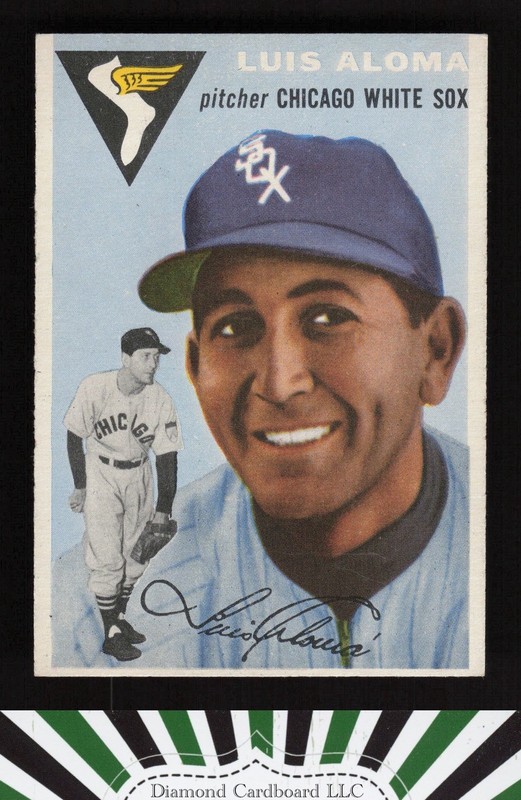 1954 Topps #57 Luis Aloma VGEX f, front