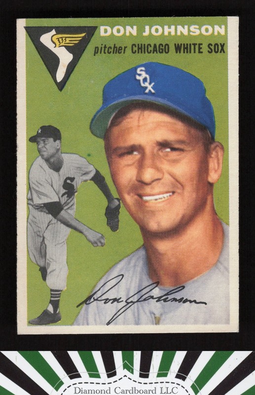 1954 Topps #146 Don Johnson EX [CENTERED] h, front
