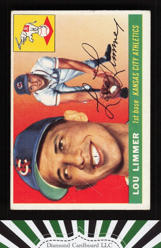 1955 Topps #54 Lou Limmer VGEX l, front