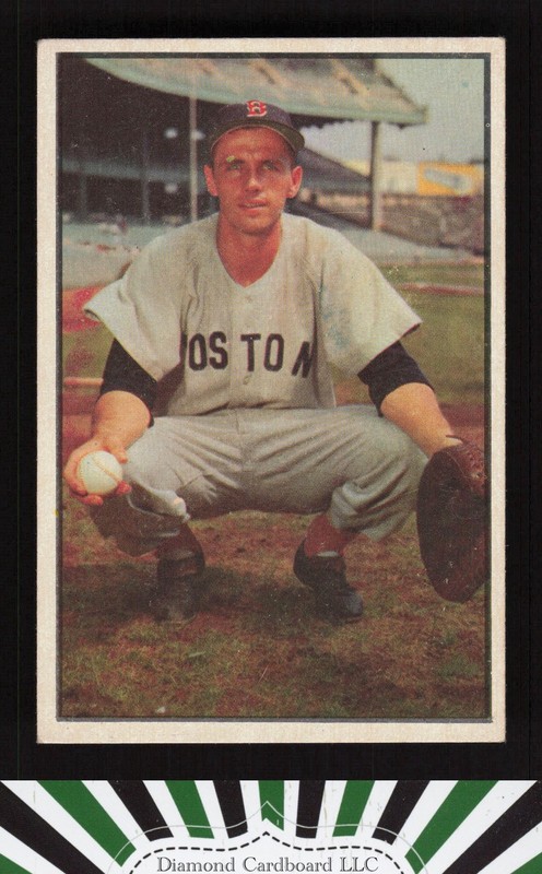 1953 Bowman Color #41 Sammy White EX a, front