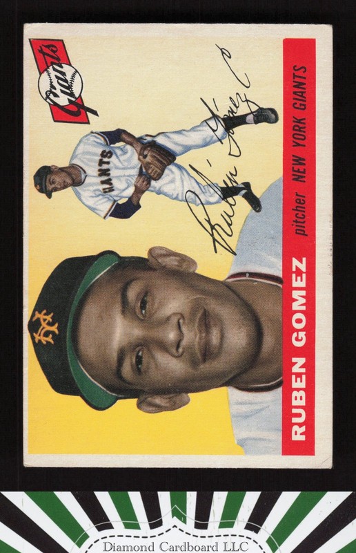 1955 Topps #71 Ruben Gomez VG f, front