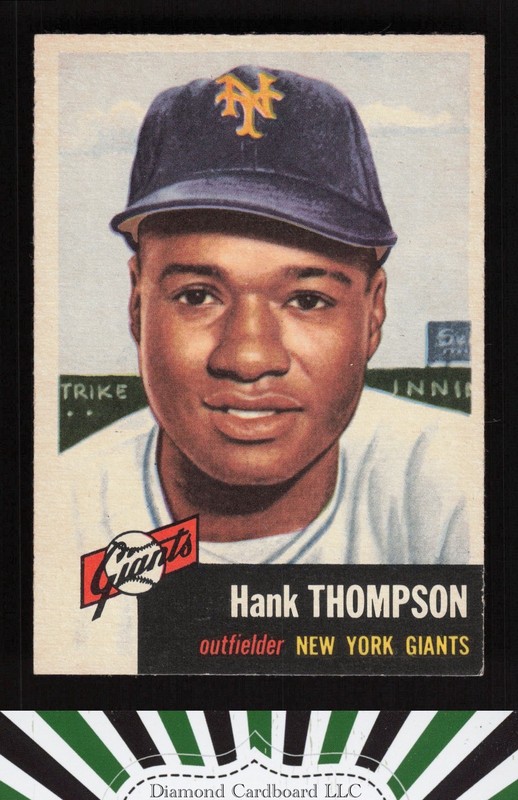 1953 Topps #20 Hank Thompson EXMT h, front