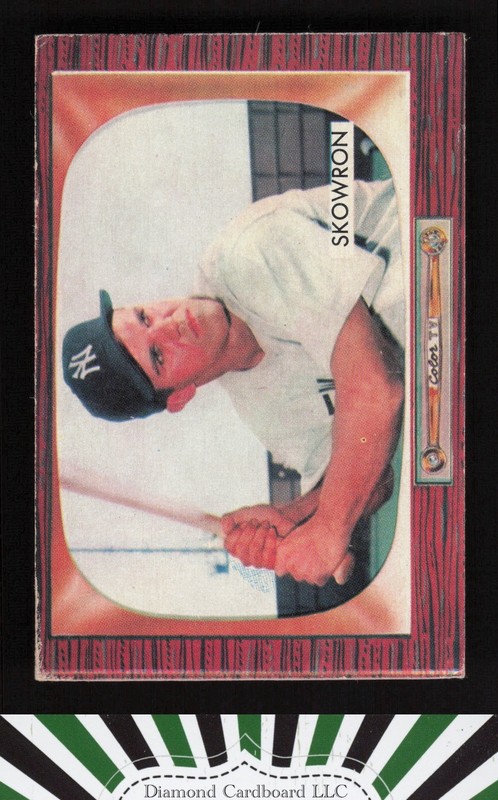 1955 Bowman #160 Bill Skowron VGEX, front