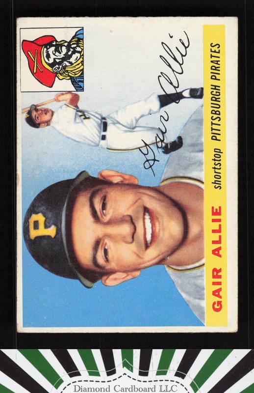1955 Topps #59 Gair Allie VG d, front