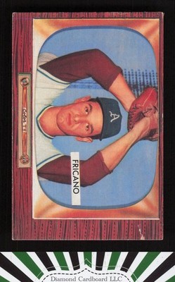 1955 Bowman #316 Marion Fricano GD, front