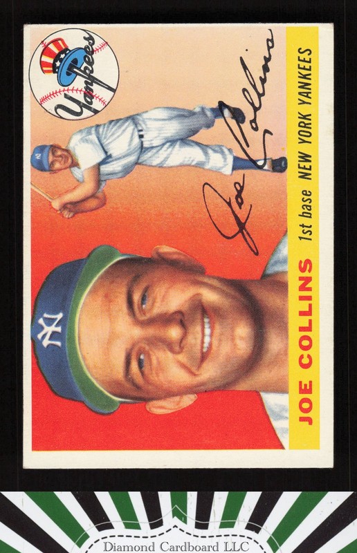 1955 Topps #63 Joe Collins EX p, front
