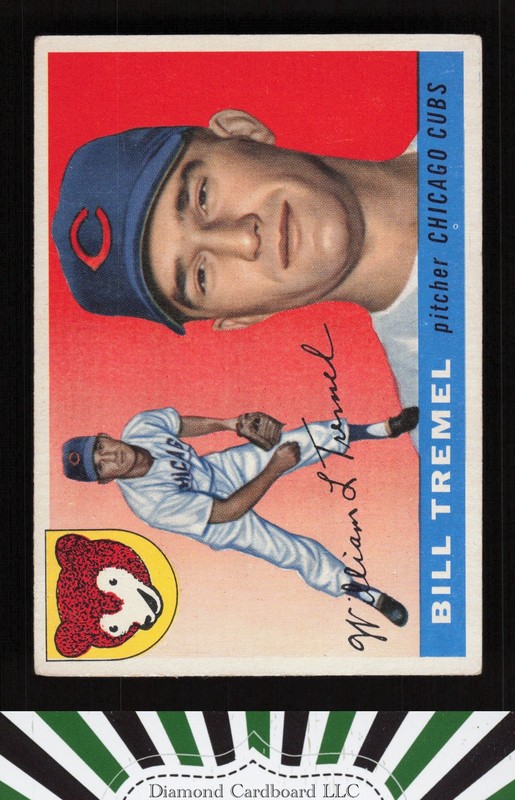 1955 Topps #52 Bill Tremel VGEX+ [CENTERED] l, front