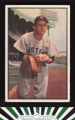 1953 Bowman Color #66 Mel Parnell GD+ [CENTERED] a, front