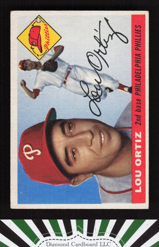 1955 Topps #114 Lou Ortiz VGEX l, front