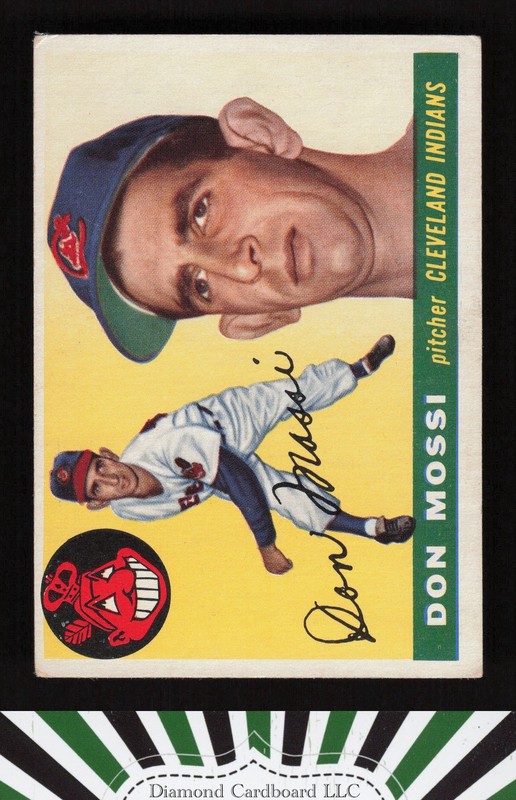 1955 Topps #85 Don Mossi VG+ d, front