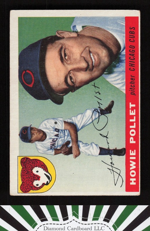 1955 Topps #76 Howie Pollet VGEX i, front