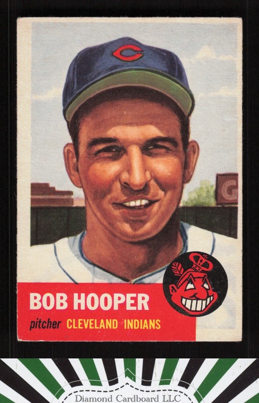 1953 Topps #84 Bob Hooper VGEX e, front