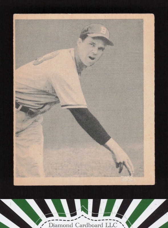 1948 Bowman #12 Johnny Sain EX (MK) a, front
