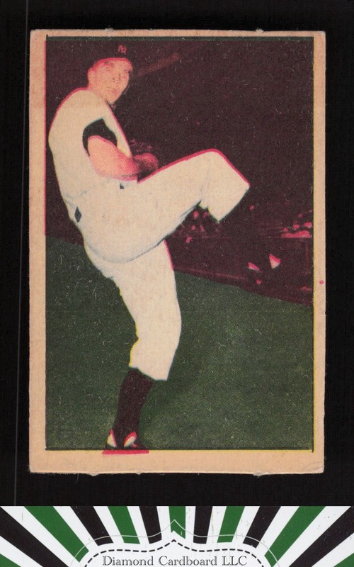 1952 Berk Ross # Bob Kuzava VGEX+, front