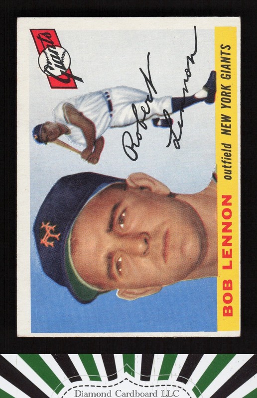 1955 Topps #119 Bob Lennon EX (MC) j, front