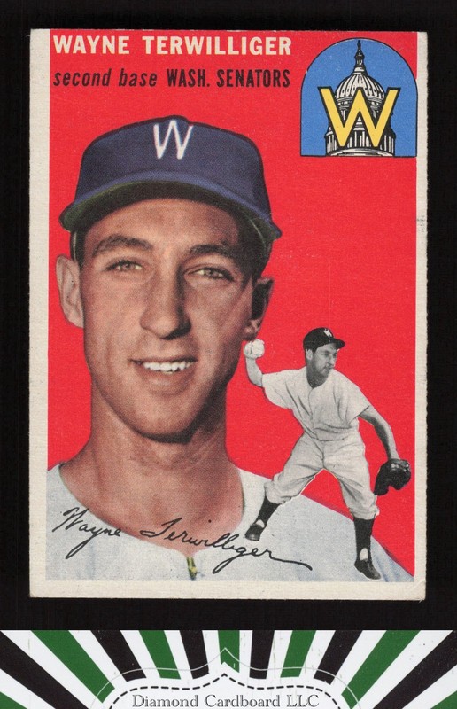 1954 Topps #73 Wayne Terwilliger VGEX b, front