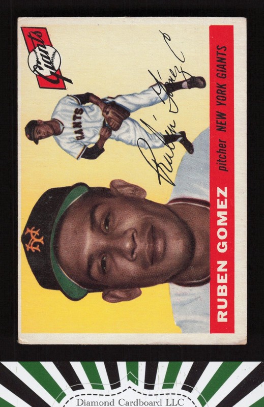 1955 Topps #71 Ruben Gomez VG+ g, front