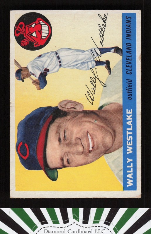 1955 Topps #102 Wally Westlake GD c, front