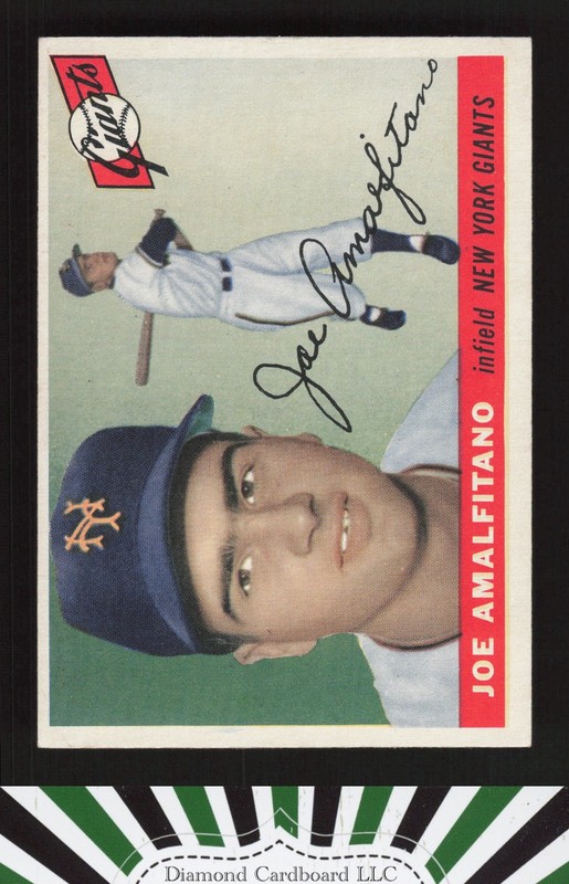 1955 Topps #144 Joe Amalfitano EX k, front