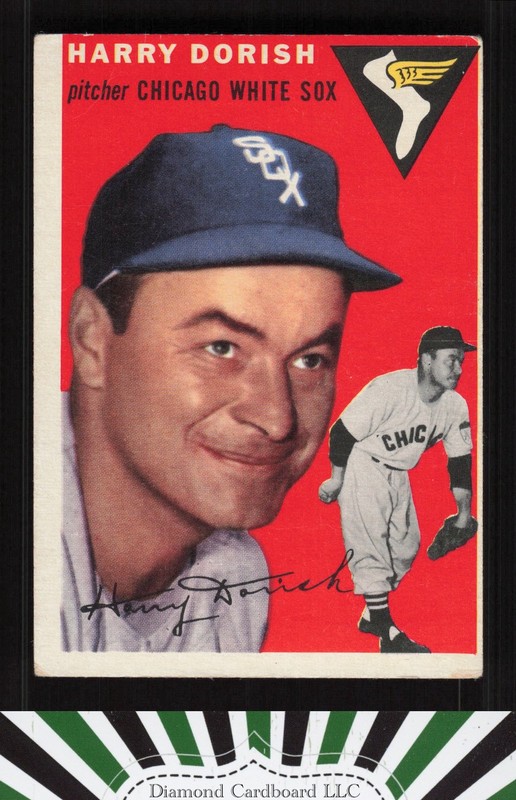 1954 Topps #110 Harry Dorish GD h, front