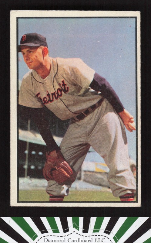 1953 Bowman Color #72 Ted Gray VG a, front