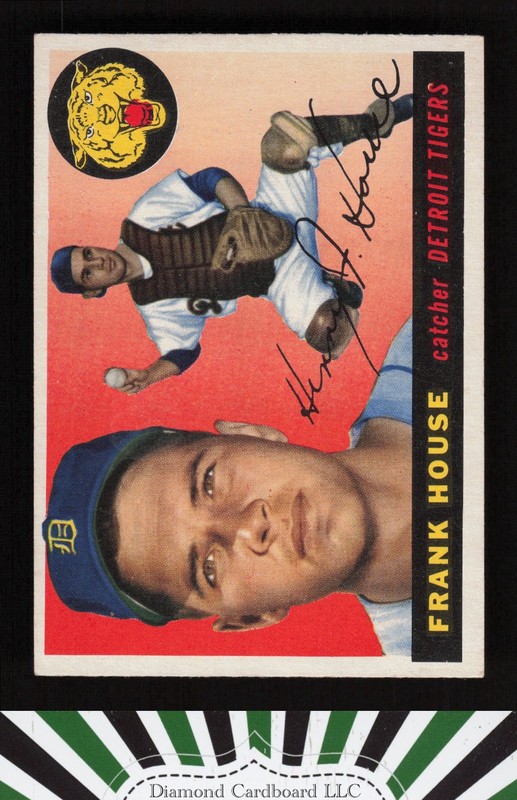 1955 Topps #87 Frank House EX (ST) i, front