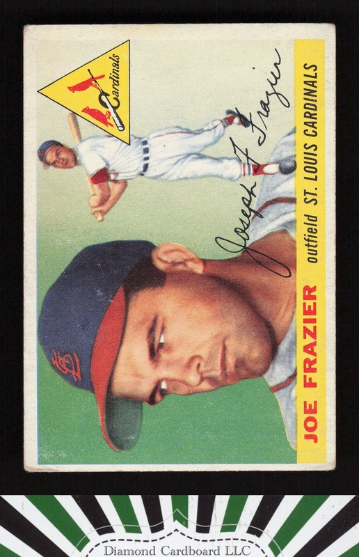 1955 Topps #89 Joe Frazier VG d, front