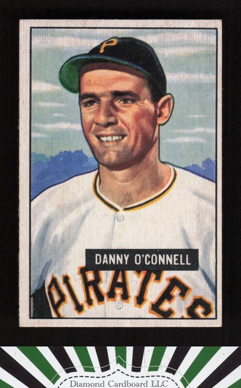 1951 Bowman #93 Danny O'Connell EX, front