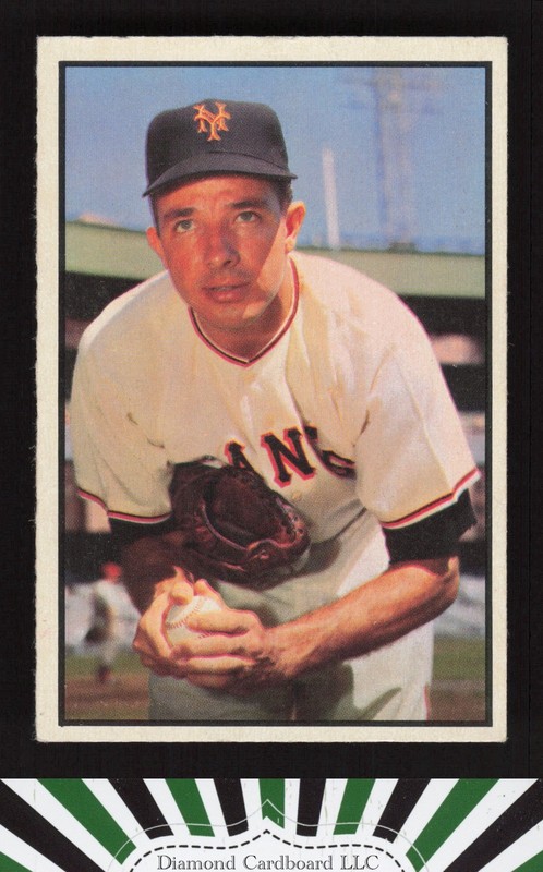 1953 Bowman Color #76 Jim Hearn VGEX+ a, front