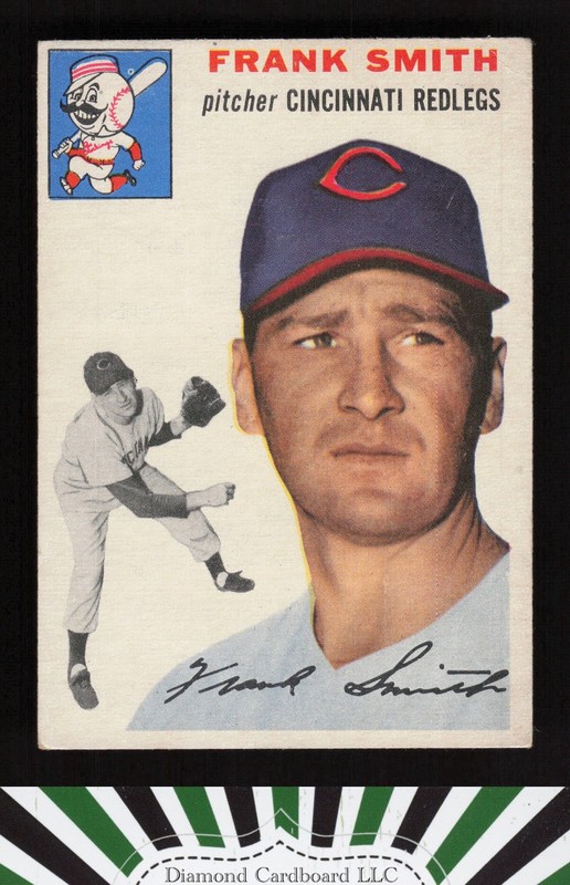 1954 Topps #71 Frank Smith VG a, front