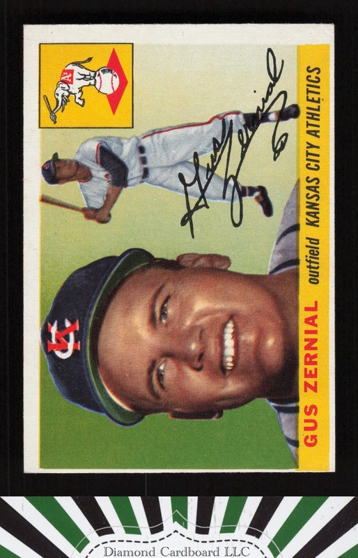 1955 Topps #110 Gus Zernial VGEX h, front