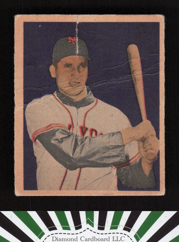 1949 Bowman #18 Bobby Thomson PR a, front