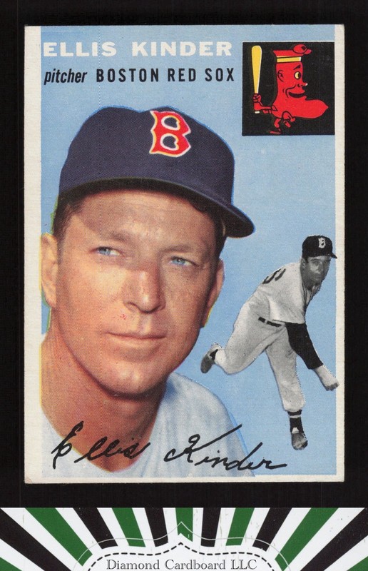 1954 Topps #47 Ellis Kinder VGEX d, front