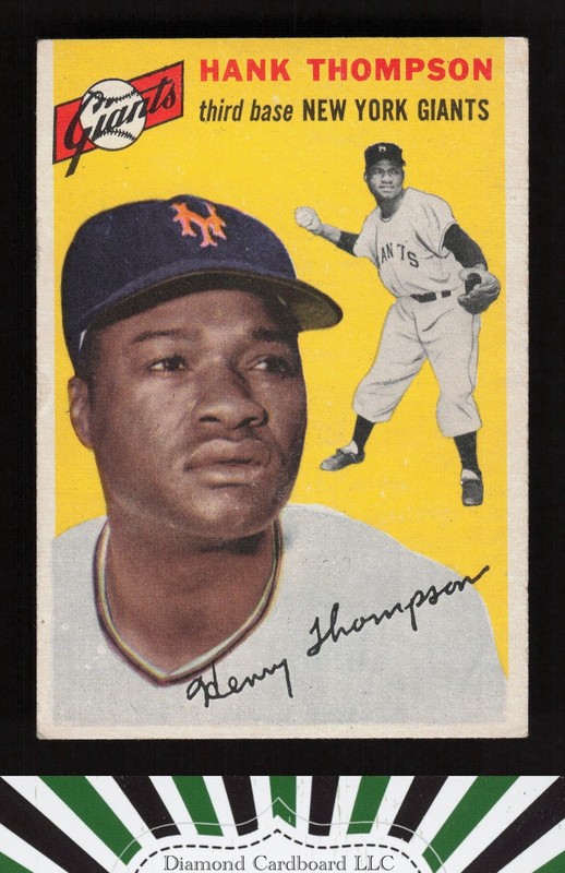 1954 Topps #64 Hank Thompson VG g, front