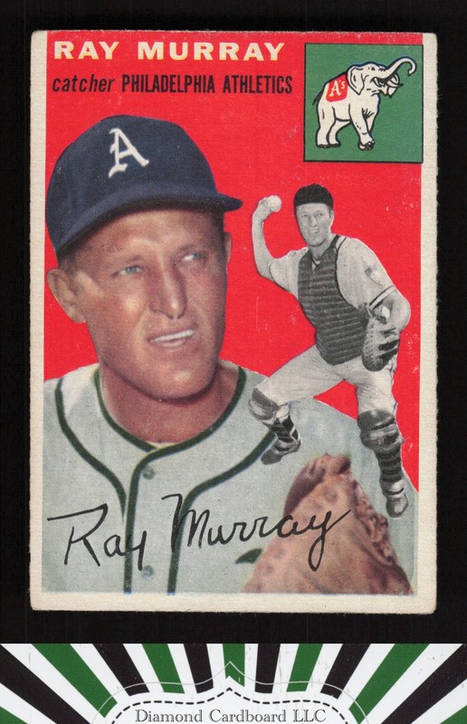 1954 Topps #49 Ray Murray VG+ a, front