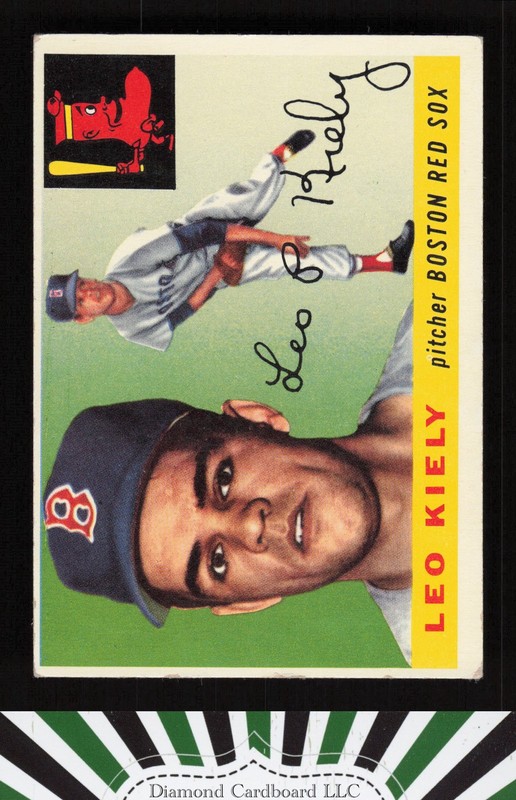 1955 Topps #36 Leo Kiely VGEX a, front