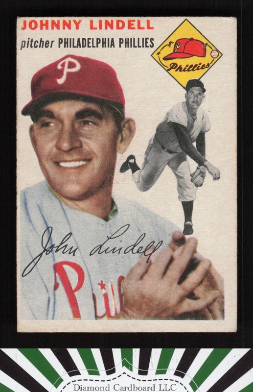 1954 Topps #51 Johnny Lindell VG (MC Back) i, front