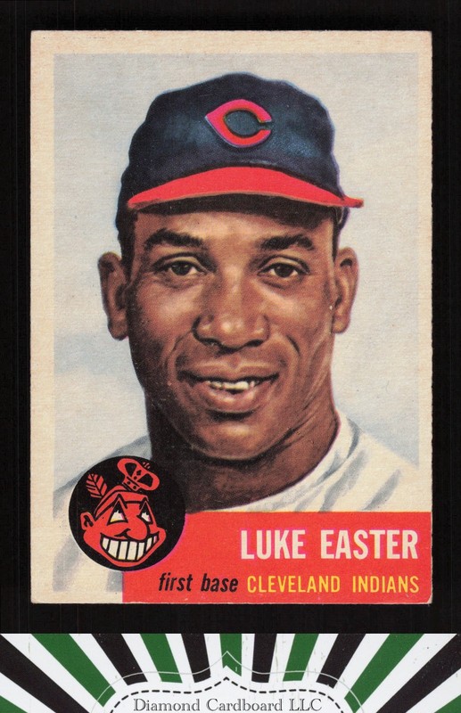 1953 Topps #2 Luke Easter EX h, front