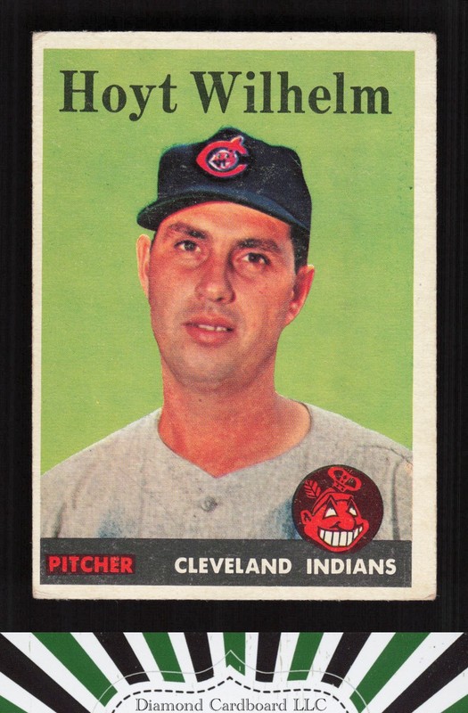 1958 Topps #324 Hoyt Wilhelm VGEX j, front