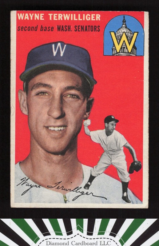1954 Topps #73 Wayne Terwilliger GD n, front
