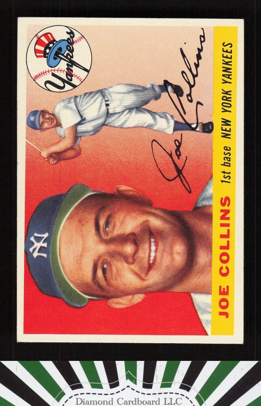 1955 Topps #63 Joe Collins VGEX [CENTERED] m, front