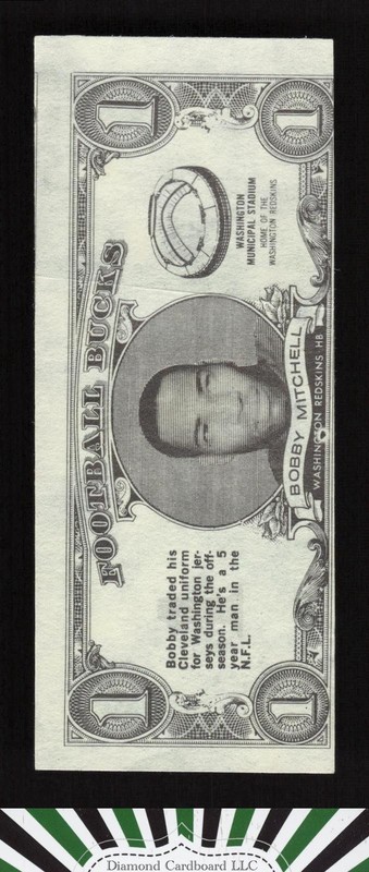 Topps Bucks #22 Bobby Mitchell, front
