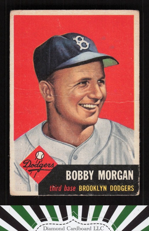 1953 Topps #85 Bobby Morgan FR a, front