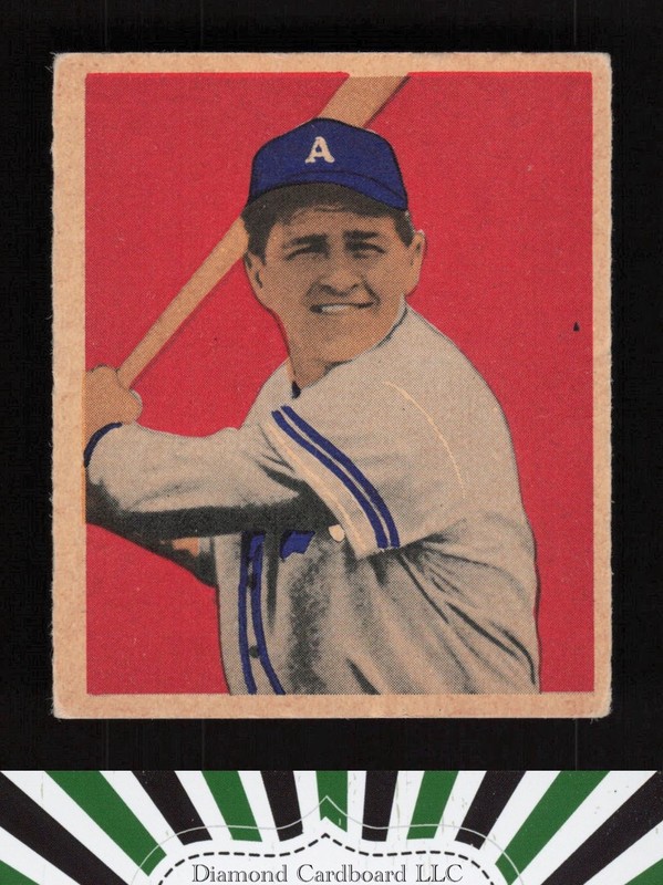 1949 Bowman #66 Elmer Valo VG+ b, front