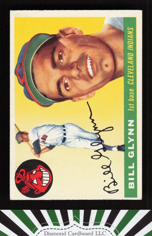 1955 Topps #39 Bill Glynn VGEX+ o, front
