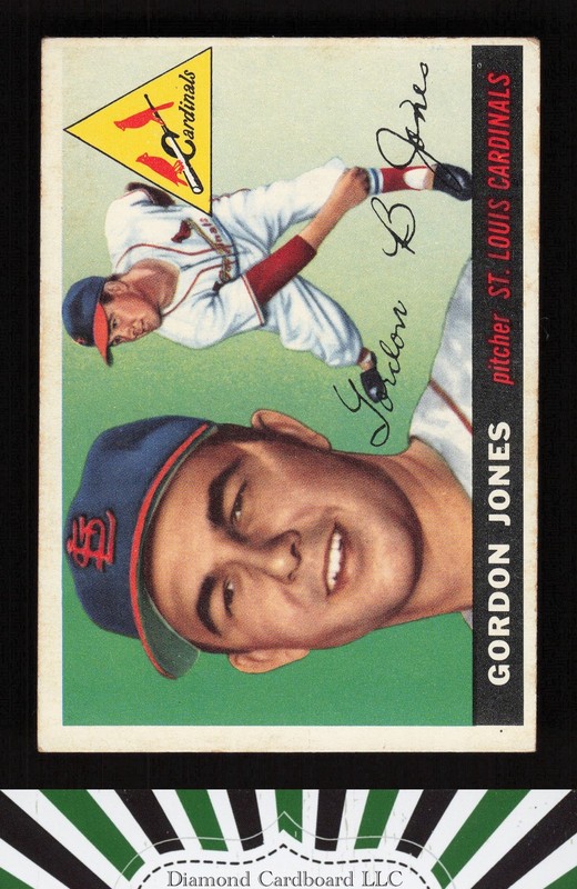 1955 Topps #78 Gordon Jones VGEX d, front