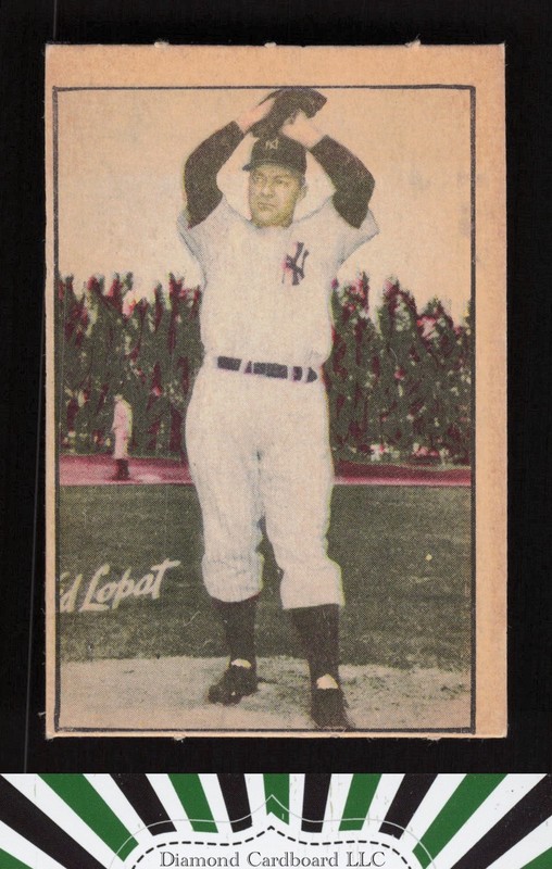 1952 Berk Ross # Ed Lopat NM (MC), front