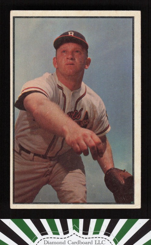 1953 Bowman Color #156 Max Surkont VGEX a, front